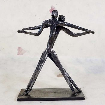 Metal Sculpture, Lovers Dancing