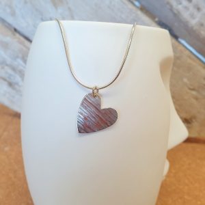 Larger Silver Heart Pendant