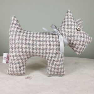 HARRIS TWEED LAVENDER SCOTTIE DOG