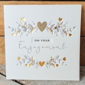 ON YOUR ENGAGEMENT CARD