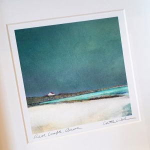 RED CROFT BARRA FRAMED PRINT DETAIL