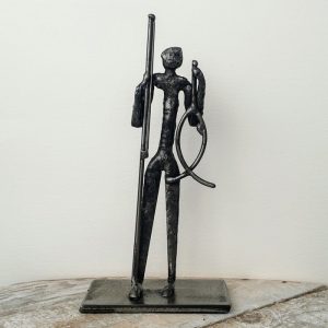 METAL FIGURE FISHERMAN