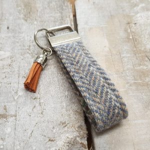 HARRIS TWEED KEYRING