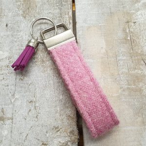 HARRIS TWEED KEYRING