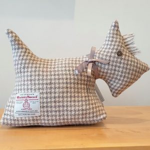 Harris Tweed Dog Doorstop