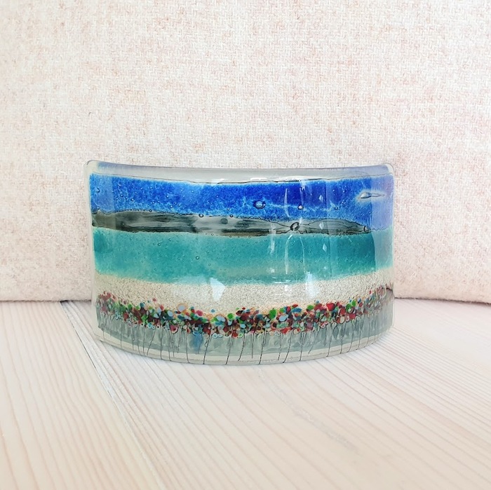 FUSED GLASS CURVE ORKNEY
