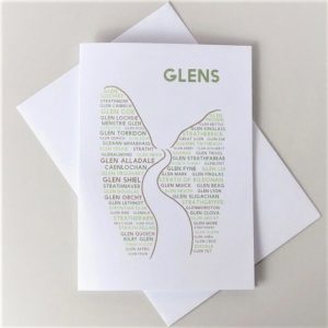 GLENS GREETINGS CARD