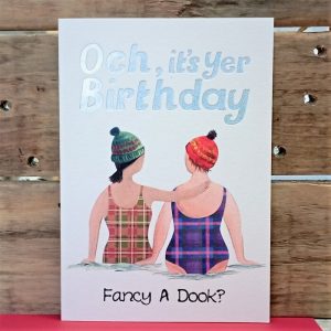 FANCY A DOOK BIRTHDAY CARD