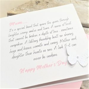 MOTHER’S DAY CARD DETAIL