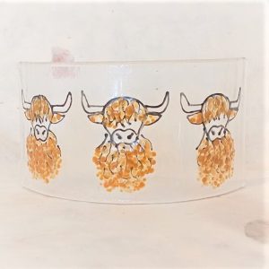 HIGHLAND COO CURVED GLASS PANEL