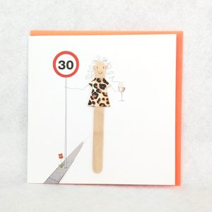 30TH BIRTHDAY CARD