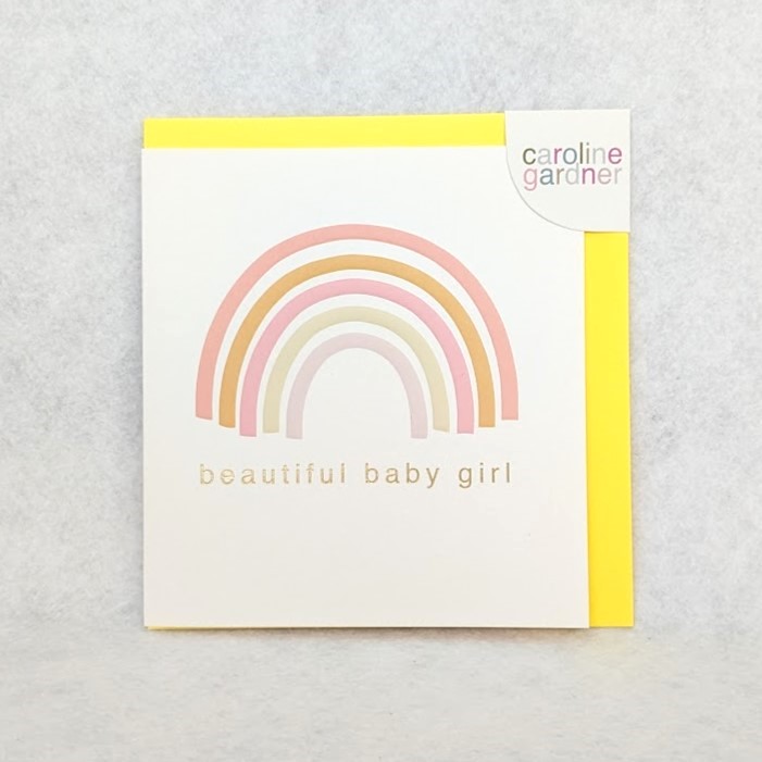BEAUTIFUL BABY GIRL CARD
