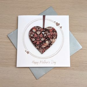 MOTHER’S DAY CARD HEART DECORATION