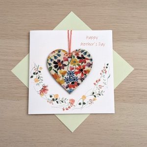 MOTHER’S DAY CARD HEART DECORATION